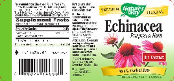 Nature's Way Echinacea Purpurea Herb 500 mg - supplement