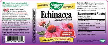 Nature's Way Echinacea Standardized - supplement