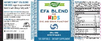 Nature's Way EFA Blend for Kids - supplement
