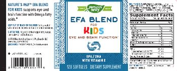 Nature's Way EFA Blend For Kids - supplement