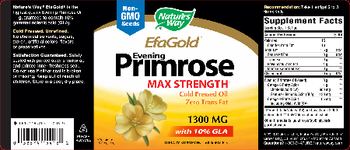 Nature's Way EfaGold Evening Primrose 1300 mg - supplement