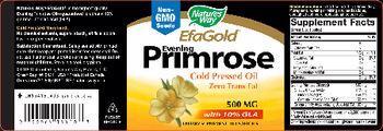 Nature's Way EfaGold Evening Primrose 500 mg - supplement