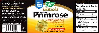 Nature's Way EfaGold Evening Primrose 500 mg - supplement