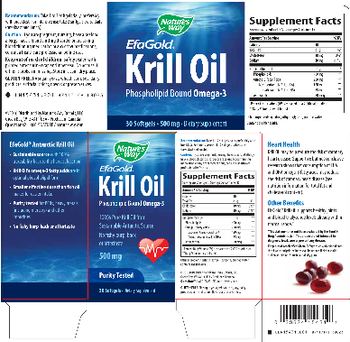 Nature's Way EfaGold Krill Oil - supplement