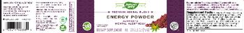 Nature's Way Energy Powder - supplement