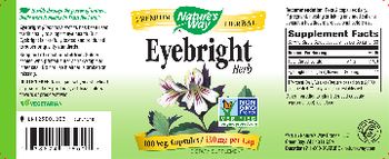 Nature's Way Eyebright Herb 430 mg - supplement