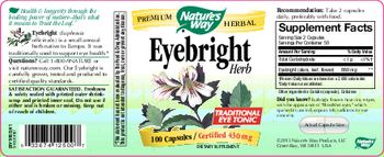 Nature's Way Eyebright Herb - supplement