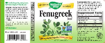 Nature's Way Fenugreek Seed 610 mg - supplement