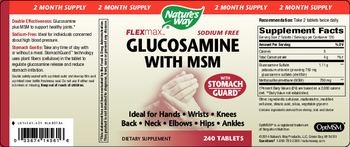 Nature's Way FlexMax Glucosamine with MSM - supplement