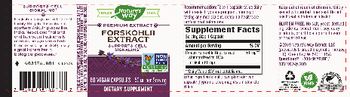 Nature's Way Forskohlii Extract - supplement