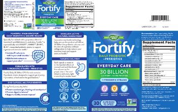Nature's Way Fortify Daily Probiotic 30 Billion - probiotic supplement