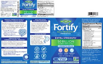 Nature's Way Fortify Daily Probiotic 50 Billion - probiotic supplement