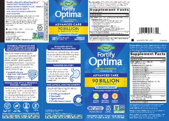 Nature's Way Fortify Optima Age 50+ Probiotic 90 Billion - probiotic supplement