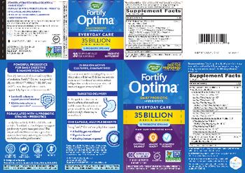 Nature's Way Fortify Optima Daily Probiotic - probiotic supplement