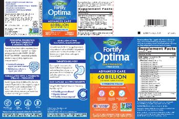 Nature's Way Fortify Optima Daily Probiotic 60 Billion - probiotic supplement