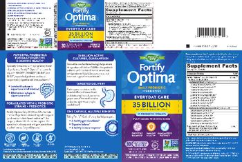 Nature's Way Fortify Optima Daily Probiotic - probiotic supplement