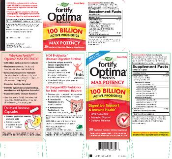 Nature's Way Fortify Optima Probiotic Max Potency - supplement