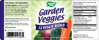 Nature's Way Garden Veggies - supplement