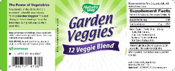 Nature's Way Garden Veggies - supplement