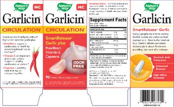 Nature's Way Garlicin - supplement