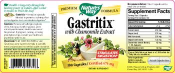 Nature's Way Gastritix With Chamomile Extract - supplement