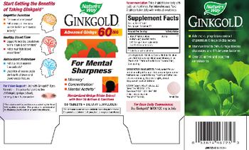 Nature's Way Ginkgold 60 mg - supplement