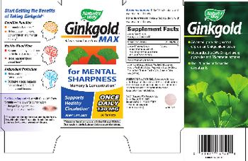 Nature's Way Ginkgold Max - supplement