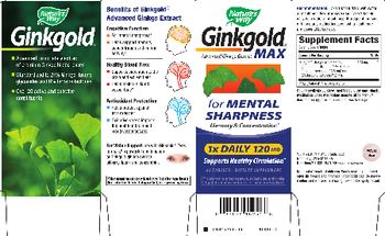 Nature's Way Ginkgold Max 120 mg - supplement
