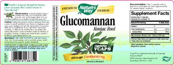 Nature's Way Glucomannan Konjac Root - supplement