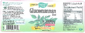 Nature's Way Glucomannan Root - supplement