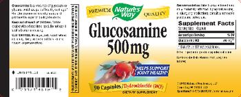 Nature's Way Glucosamine 500 mg - 