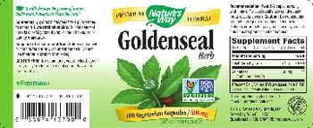 Nature's Way Goldenseal Herb 400 mg - supplement