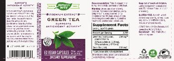 Nature's Way Green Tea 250 mg - supplement