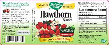 Nature's Way Hawthorn Berries - supplement