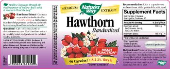 Nature's Way Hawthorn Standardized - supplement