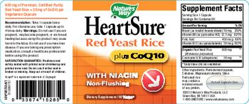 Nature's Way HeartSure Red Yeast Rice Plus CoQ10 - supplement