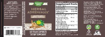 Nature's Way Herbal ADRENergize - supplement