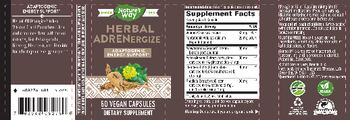 Nature's Way Herbal ADRENergize - supplement