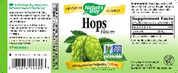 Nature's Way Hops Flowers 310 mg - supplement