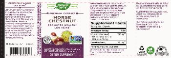 Nature's Way Horse Chestnut 250 mg - supplement