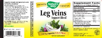 Nature's Way Leg Veins Support Blend - supplement