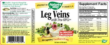 Nature's Way Leg Veins With Tru-OPCs - supplement
