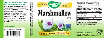 Nature's Way Marshmallow Root 480 mg - supplement