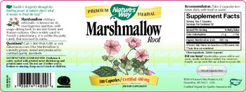 Nature's Way Marshmallow Root - supplement