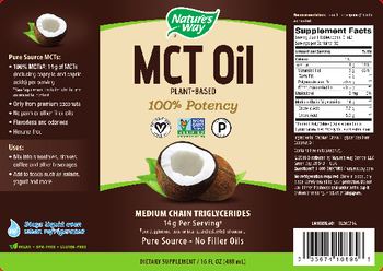 Nature's Way MCT Oil - supplement