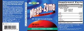 Nature's Way Mega-Zyme - supplement