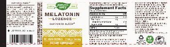 Nature's Way Melatonin Lozenge 2.5 mg - supplement