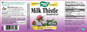 Nature's Way Milk Thistle Standardized - supplement