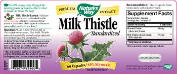 Nature's Way Milk Thistle Standardized - supplement