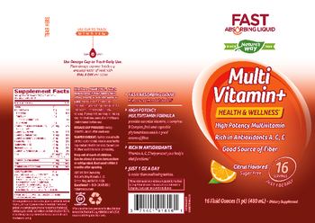 Nature's Way Multi Vitamin+ Citrus Flavored - supplement